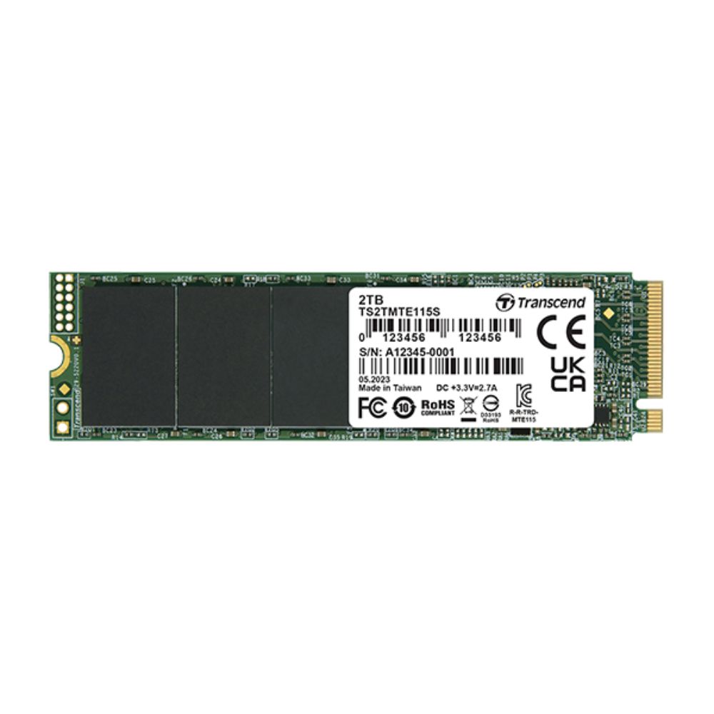 Ổ SSD Transcend 115S 250GB TS250GMTE115S (NVMe PCIe/ Gen3x4 M2.2280/ 3000MB/s/ 1300MB/s) Ổ SSD Transcend 115S 250GB TS250GMTE115S (NVMe PCIe/ Gen3x4 M2.2280/ 3000MB/s/ 1300MB/s)