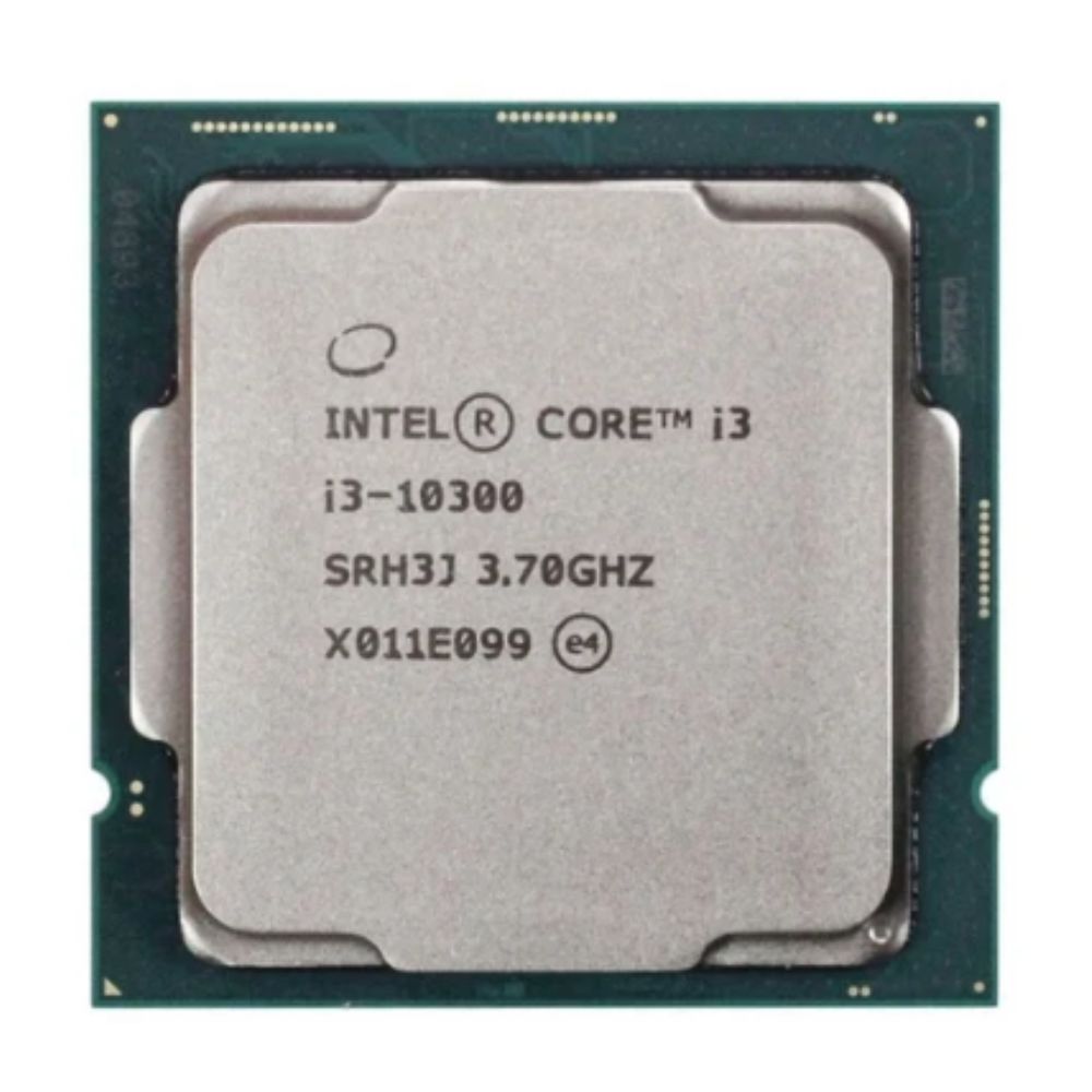 CPU Intel Core i3 10300 Tray (Socket 1200/ Base 3.7 GHz/ Turbo 4.4GHz/ 4 Cores/ 8 Threads) CPU Intel Core i3 10300 Tray (Socket 1200/ Base 3.7 GHz/ Turbo 4.4GHz/ 4 Cores/ 8 Threads)
