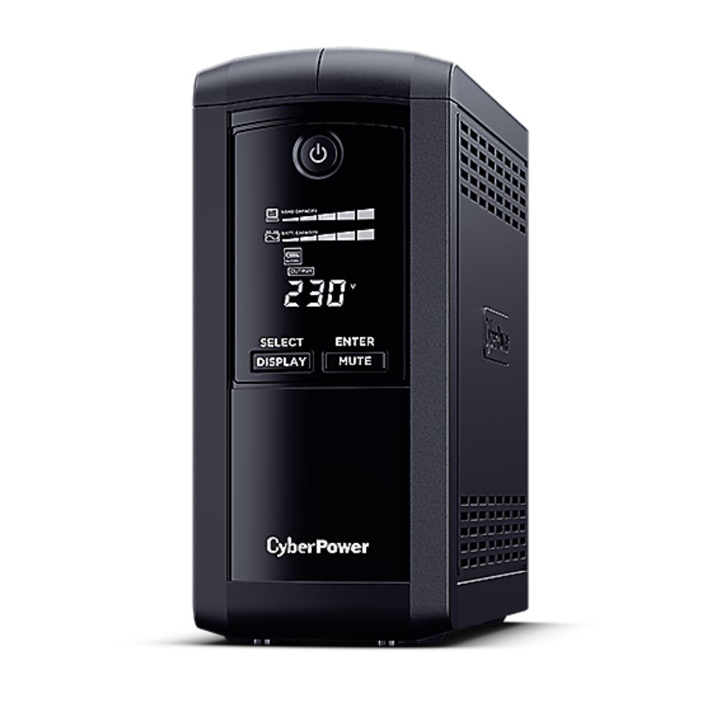 Bộ lưu điện Cyber Power VP1000ELCD (Line Interactive/ 1000VA/550W) Bộ lưu điện Cyber Power VP1000ELCD (Line Interactive/ 1000VA/550W)
