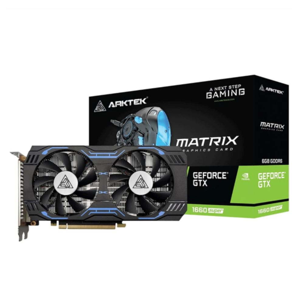 Cạc màn hình Arktek GeForce GTX1660 Super 6GB (GDDR6/ 192 bit) Cạc màn hình Arktek GeForce GTX1660 Super 6GB (GDDR6/ 192 bit)