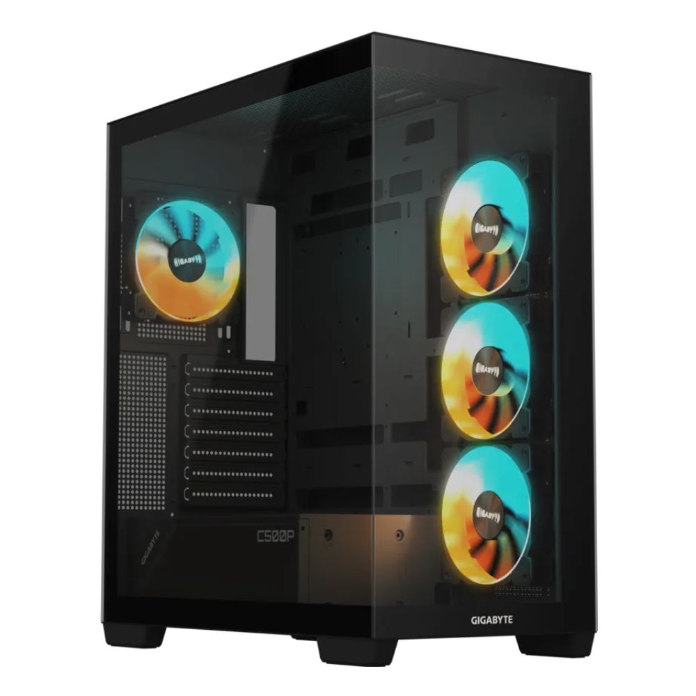 Vỏ máy tính Gigabyte C500 PANORAMIC STEALTH (Mid Tower/ ATX/ Đen) Vỏ máy tính Gigabyte C500 PANORAMIC STEALTH (Mid Tower/ ATX/ Đen)