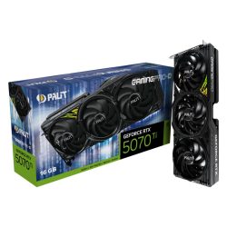 Cạc màn hình Palit GeForce RTX 5070 Ti GAMINGPRO-S 16GB (GDDR7/ 256 bit)