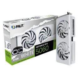 Cạc màn hình Palit GeForce RTX 5060 White OC 8GB (GDDR7/ 128 bit)
