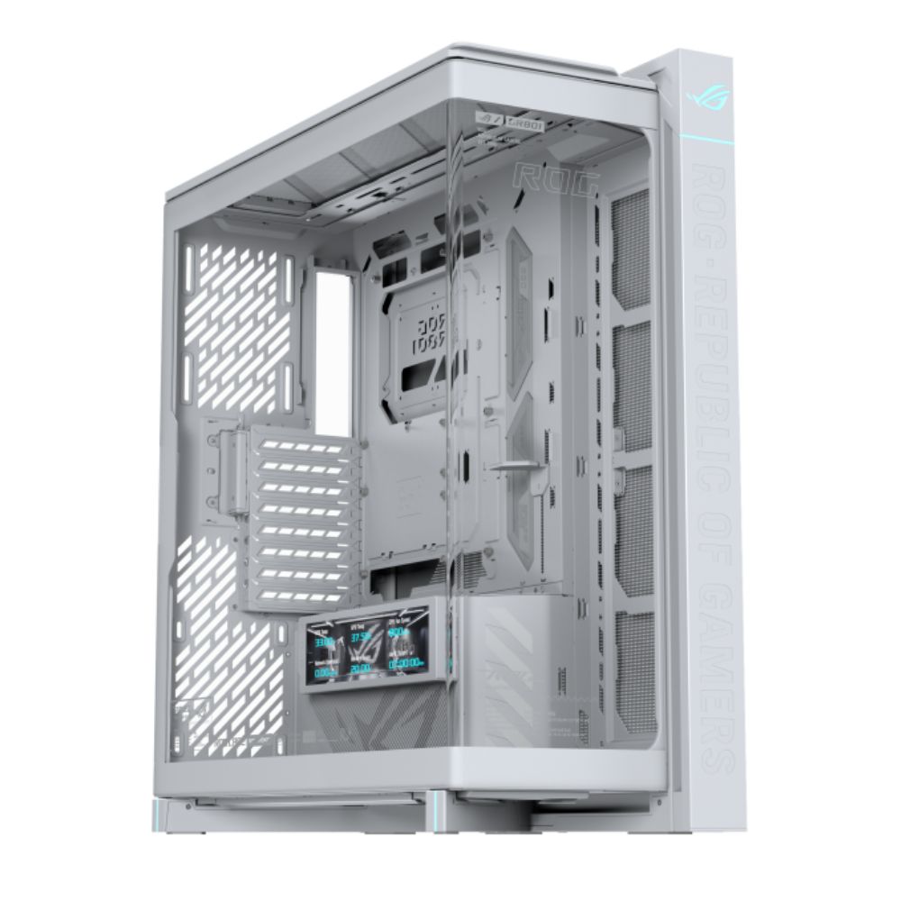 Vỏ máy tính Asus ROG CRONOX GR801 CURVE TG SCREEN White Edition (Full Tower/ E-ATX/ Trắng) Vỏ máy tính Asus ROG CRONOX GR801 CURVE TG SCREEN White Edition (Full Tower/ E-ATX/ Trắng)