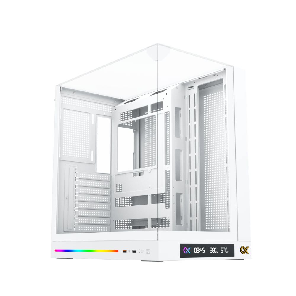 Vỏ máy tính Xigmatek OCEAN II DGT ARCTIC (Mid Tower/ ATX/ Trắng) Vỏ máy tính Xigmatek OCEAN II DGT ARCTIC (Mid Tower/ ATX/ Trắng)