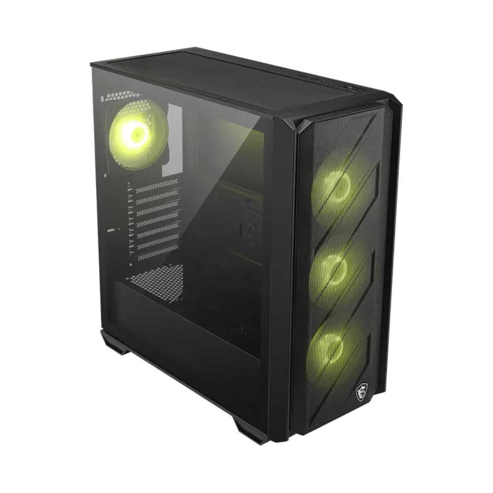 Vỏ máy tính MSI MAG FORGE 330R AIRFLOW Black ( ATX - 4 Fan ARGB) Vỏ máy tính MSI MAG FORGE 330R AIRFLOW Black ( ATX - 4 Fan ARGB)