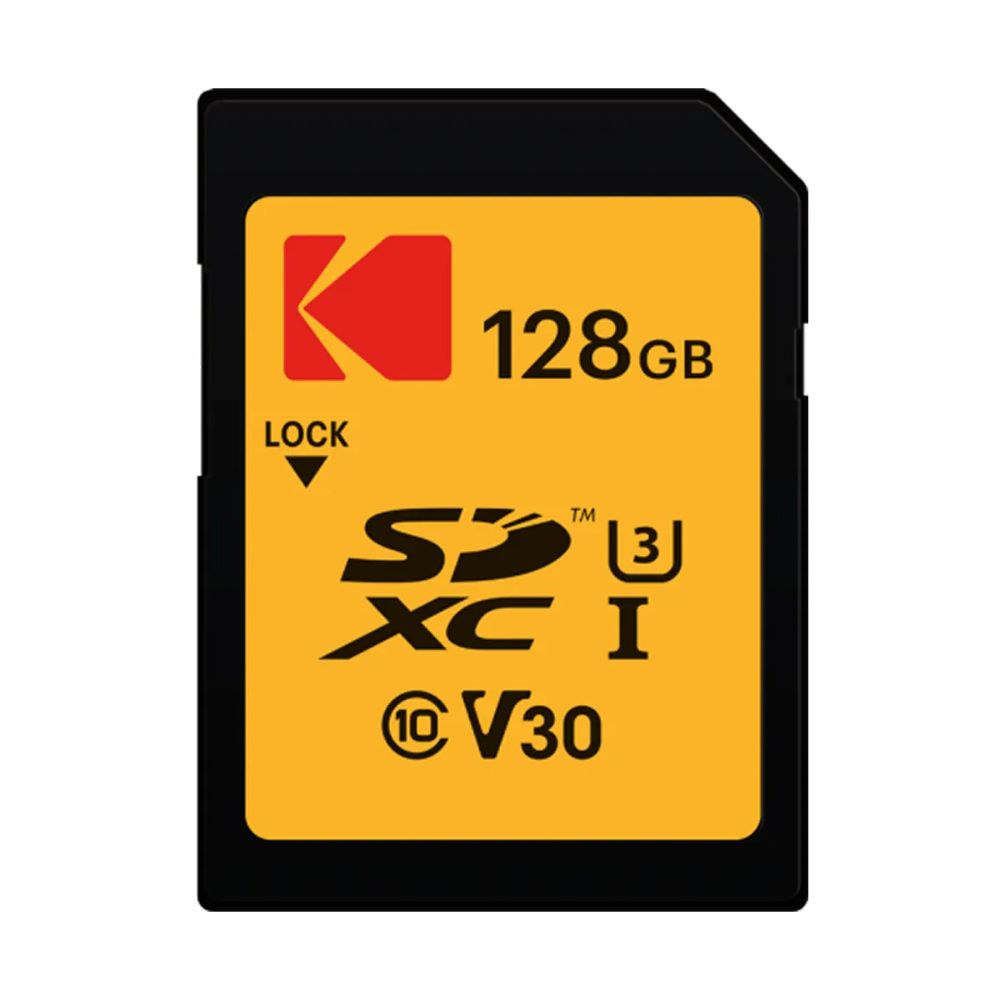 Thẻ nhớ SD Kodak 128GB UHS-I U3 V30 (R:70MB/s/ W:30MB/s) Thẻ nhớ SD Kodak 128GB UHS-I U3 V30 (R:70MB/s/ W:30MB/s)
