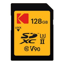 Thẻ nhớ SD Kodak 128GB UHS-II U3 V90 (R:280MB/s/ W:240MB/s)
