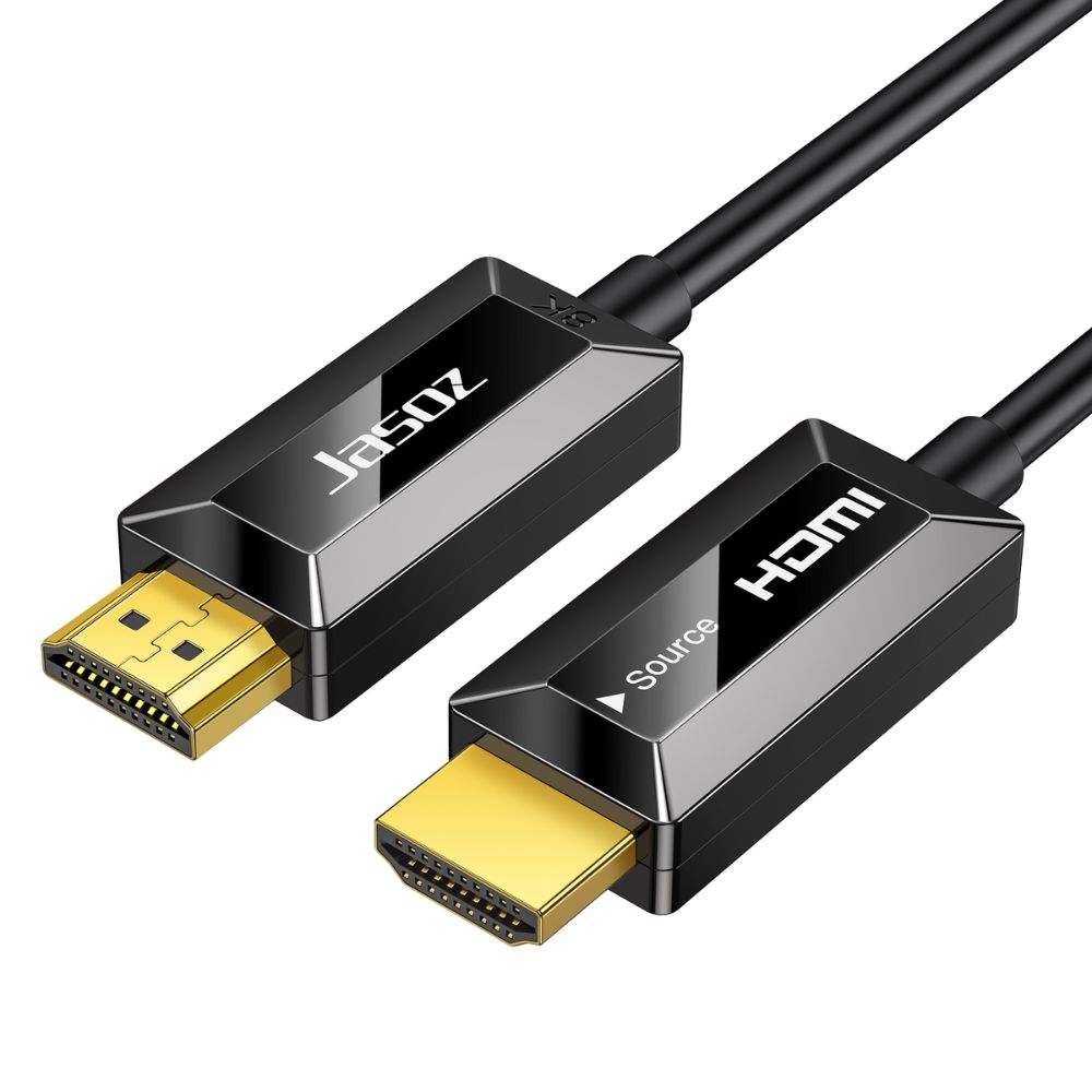 Cáp quang HDMI Jasoz T-A308 15M chuẩn HDMI 2.1 hỗ trợ 8K@60Hz, 4K@240HzHDR, eArc Cáp quang HDMI Jasoz T-A308 15M chuẩn HDMI 2.1 hỗ trợ 8K@60Hz, 4K@240HzHDR, eArc