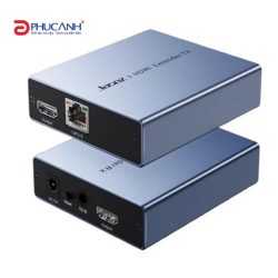 Bộ khuyếch đại HDMI Jasoz T-G200 150m thông qua cáp mạng LAN Cat5e, Cat6 (Bộ nhận)