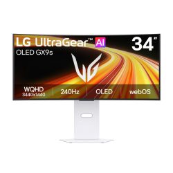 Màn hình cong LG UltraGear 34GX90SB-W (34Inch/ 0.03ms/ 240Hz/ 275cd/m2/ OLED/ Loa/G-SYNC)
