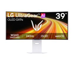 Màn hình cong LG UltraGear 39GX90SB-W (39Inch/ 0.03ms/ 240Hz/ 275cd/m2/ OLED/ Loa/G-SYNC)