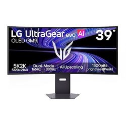 Màn hình gaming LG UltraGear Evo GX9 39GX950B-B (39Inch/ 5K (5120x2160)/ 0,03ms/ 165Hz/ 300cd/m2/ OLED/ Loa)