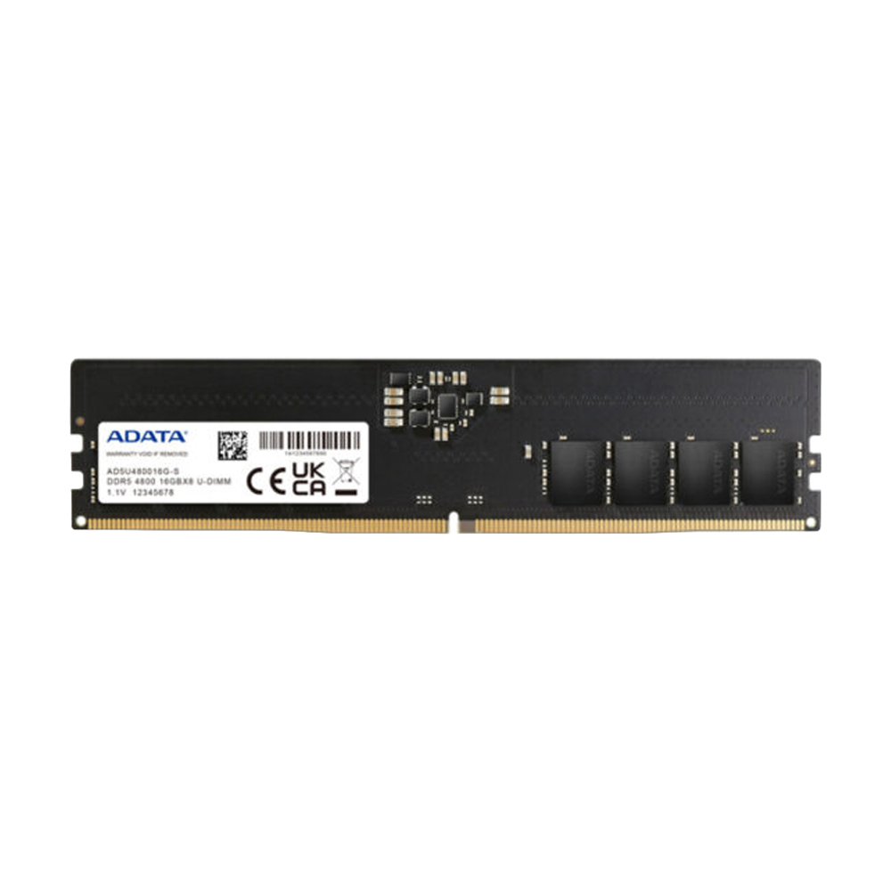 Ram PC Adata 16GB DDR5 4800MHz AD5U480016G-B (Tray) Ram PC Adata 16GB DDR5 4800MHz AD5U480016G-B (Tray)