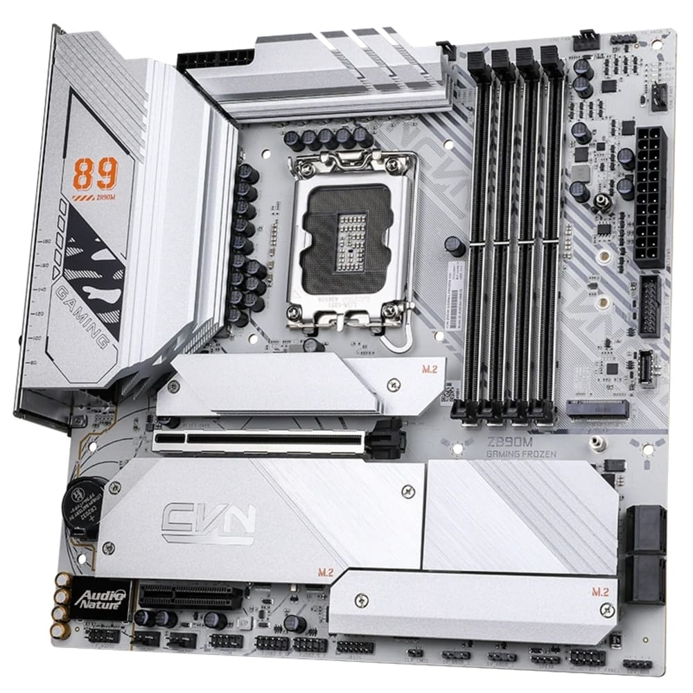 Mainboard Colorful CVN Z890M GAMING FROZEN V20 (Intel Z890/ Socket 1700/ M-ATX) Mainboard Colorful CVN Z890M GAMING FROZEN V20 (Intel Z890/ Socket 1700/ M-ATX)