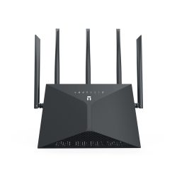 Bộ phát wifi 6 Netis NX30 (Chuẩn AX/ 3000Mbps/ 5 Ăng-ten ngoài/ Wifi Mesh/ Dưới 200 User)
