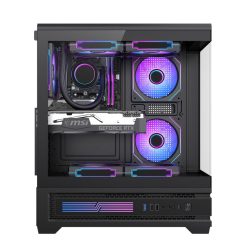 Vỏ máy tính EDRA ECS1505 Black (Mid Tower/ E-ATX/ Đen)