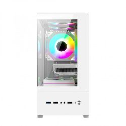 Vỏ máy tính EDRA ECS1303H White (Mini Tower/ M-ATX/ Trắng)