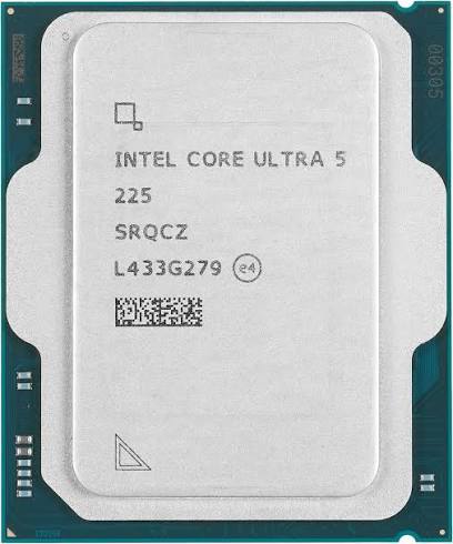 CPU Intel Core Ultra 5 225 Tray (Socket 1851/ Base 3.3Ghz/ Turbo 4.9GHz/ 10 Cores/ 10 Threads/ Cache 20Mb) CPU Intel Core Ultra 5 225 Tray (Socket 1851/ Base 3.3Ghz/ Turbo 4.9GHz/ 10 Cores/ 10 Threads/ Cache 20Mb)